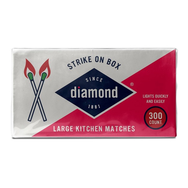 Diamond Strike On Box Matches 300ct