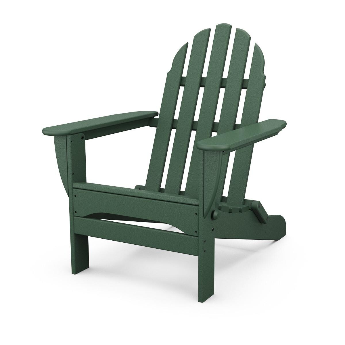 POLYWOOD Classic Folding Adirondack Chair