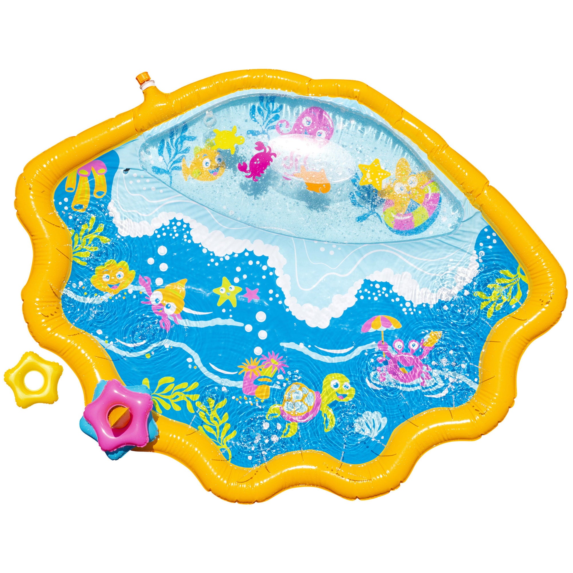 Banzai Jr. Tidepool Discovery Sprinkling Mat, 18 Months & Up