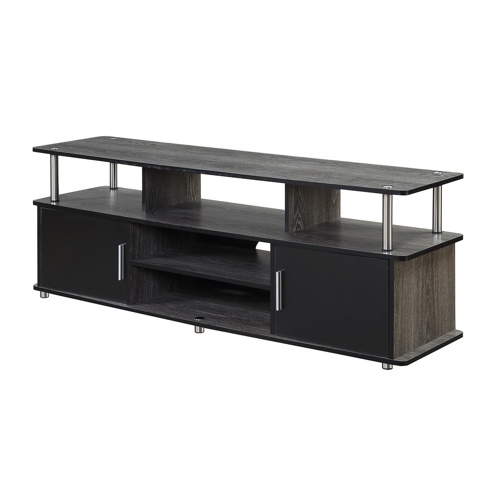 Convenience Concepts Designs2Go Monterey 65 inch TV Stand with Storage Cabinets and Shelves