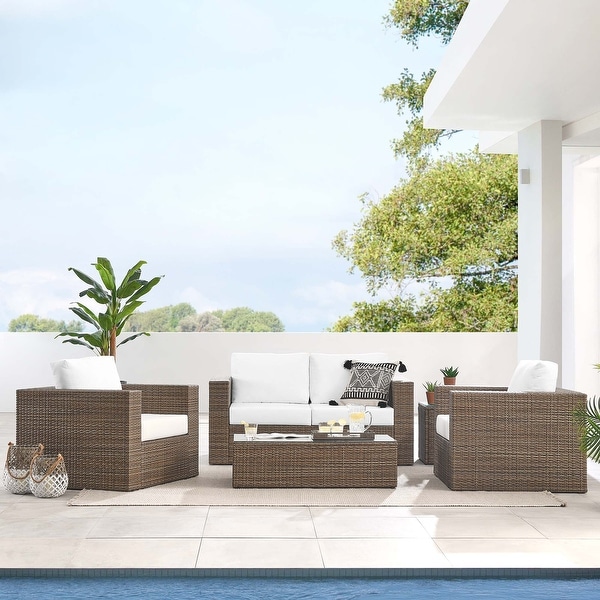 Convene Outdoor Patio Outdoor Patio 4Piece Furniture Set