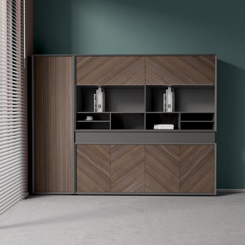 ARMANDO Display Unit 2.6M - Hazelnut & Grey