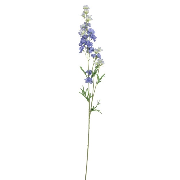 Light Purple And White Artificial Larkspur Spring Floral Spray Pick Decoration