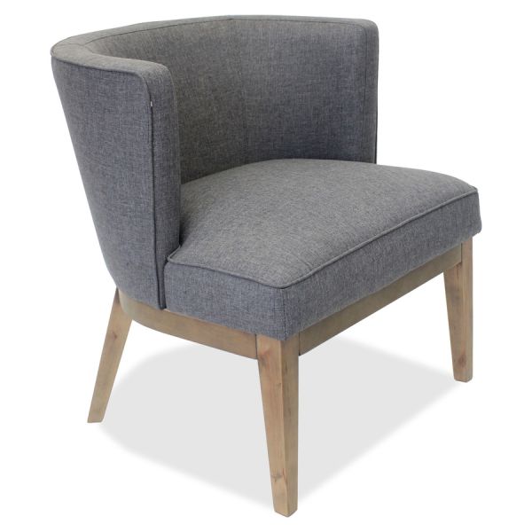 Lorell Linen Fabric Accent Chair