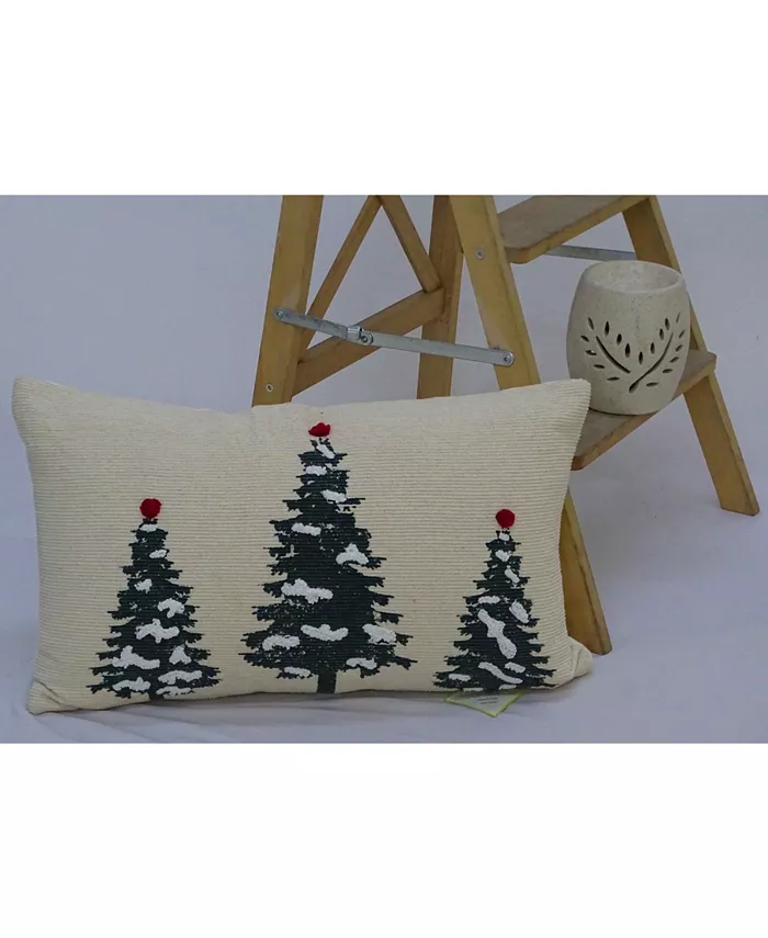 Vibhsa Chicos Home Evergreen Trees Decorative Pillow， 14