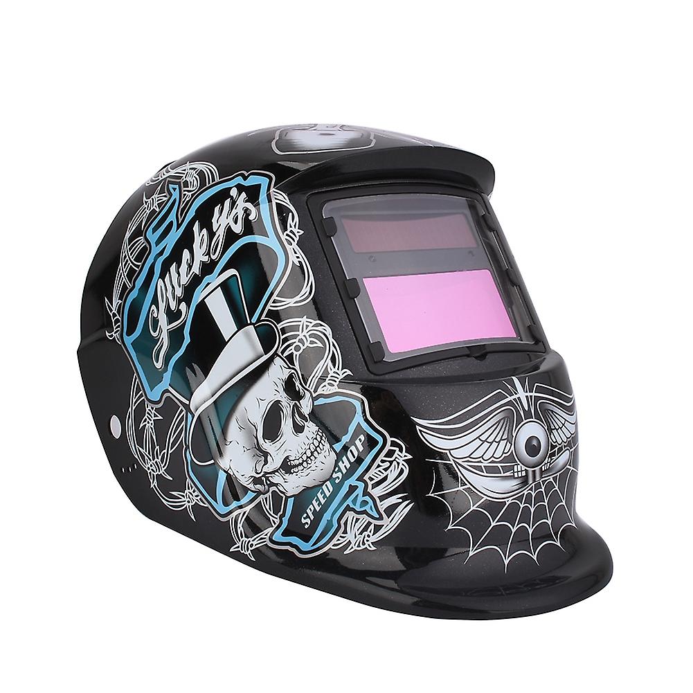 Leopard Auto Darkening Welding Helmet Mask Welders Grinding Function Solar Power