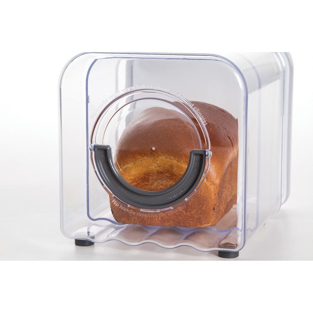 Progressive Prepworks Prokeeper Bread Storage Container With Air Vent Clear