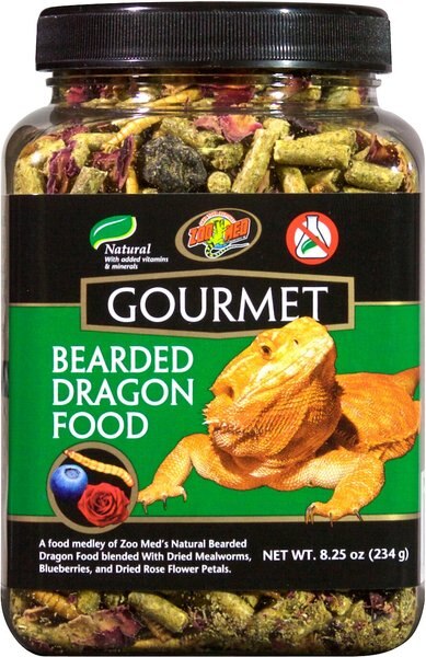 Zoo Med Gourmet Bearded Dragon Food