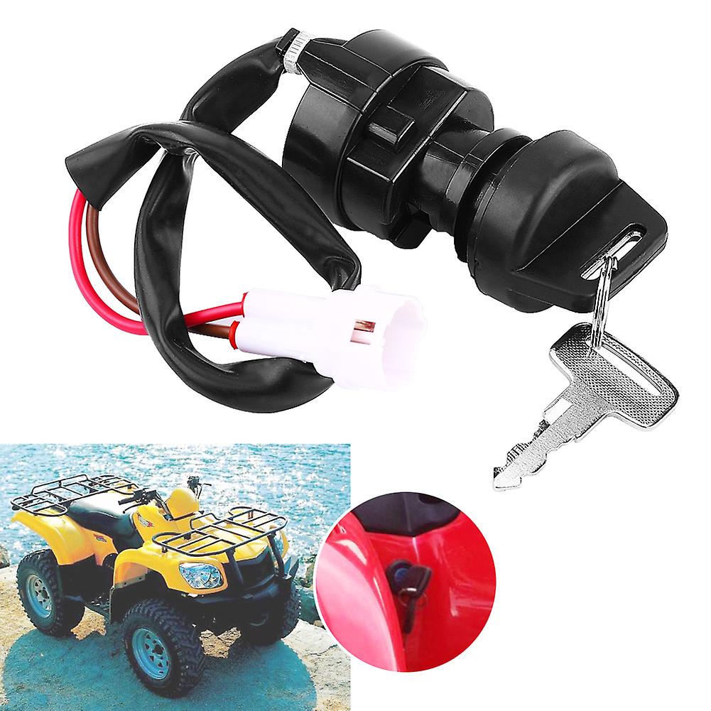 2 Pin Motorcycle Atv Ignition Key Switch For Yamaha Yfm 350 Bruin 660r 700r Raptor 350x Warrior