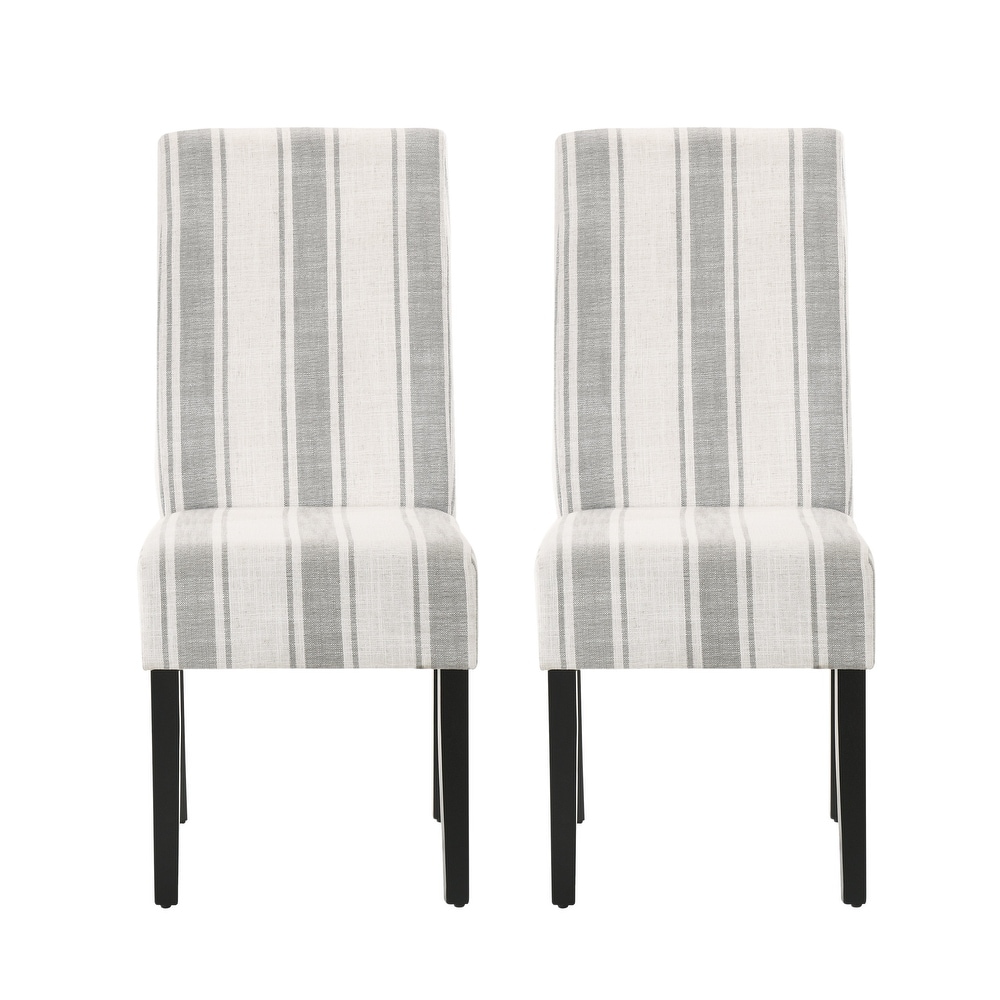 Pollards Upholstered Dining Chairs (Set of 2) by Christopher Knight Home