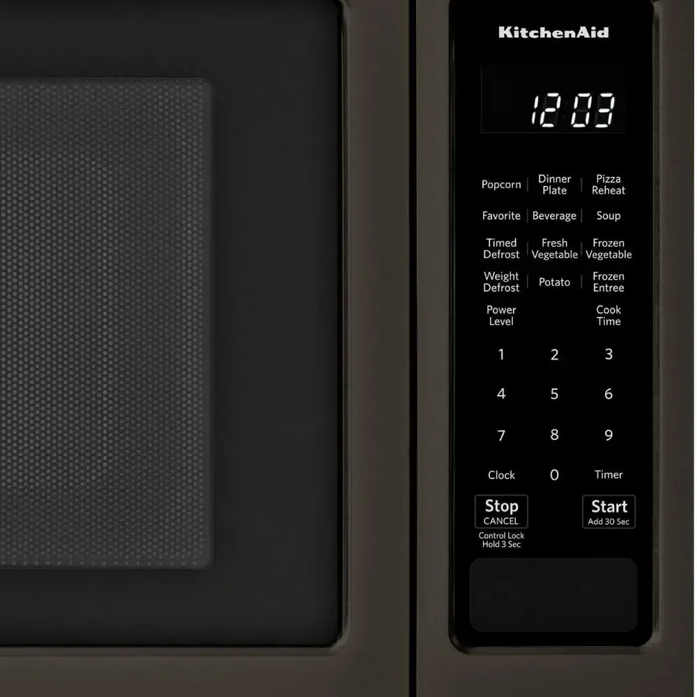 KitchenAid Countertop Microwave - 1.6 cu. ft. Black Stainless Steel