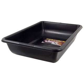 Plasgad 20.9-Gal Black Large PVC Concrete Mixing Tub