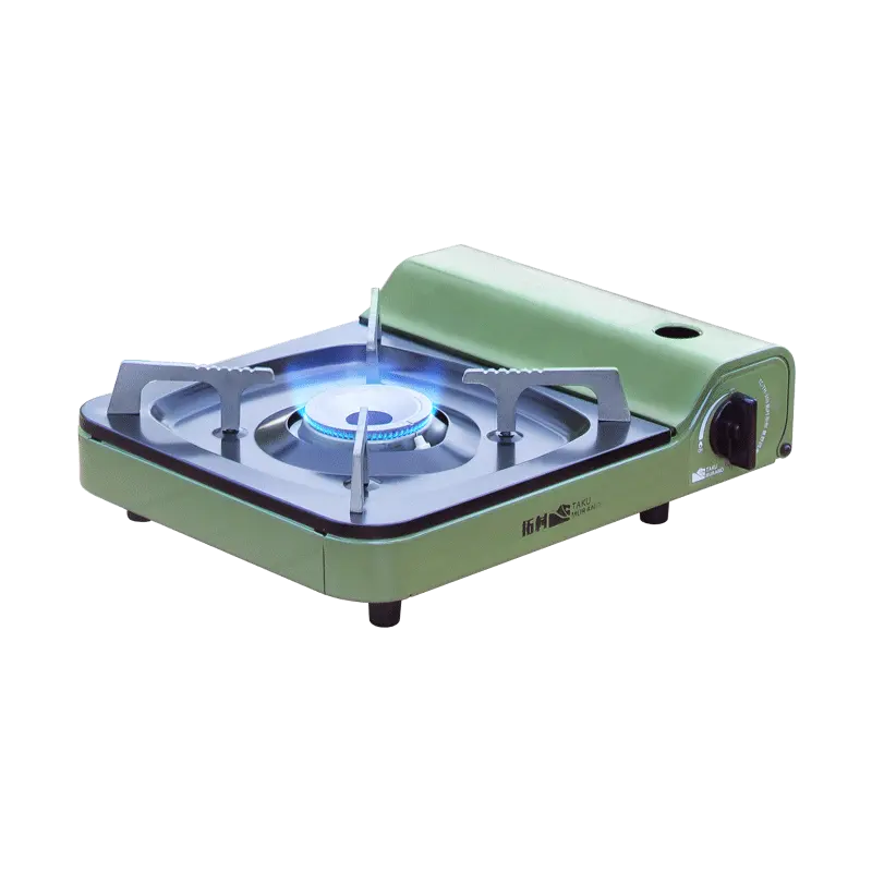 Best Selling Top Double Camping Cooking Table Single Burner Gas Stove Portable