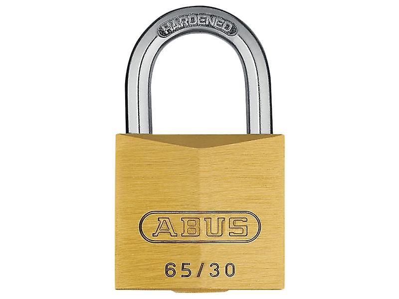 ABUS 65/30mm Brass Padlock Keyed Alike 301 ABUKA02333