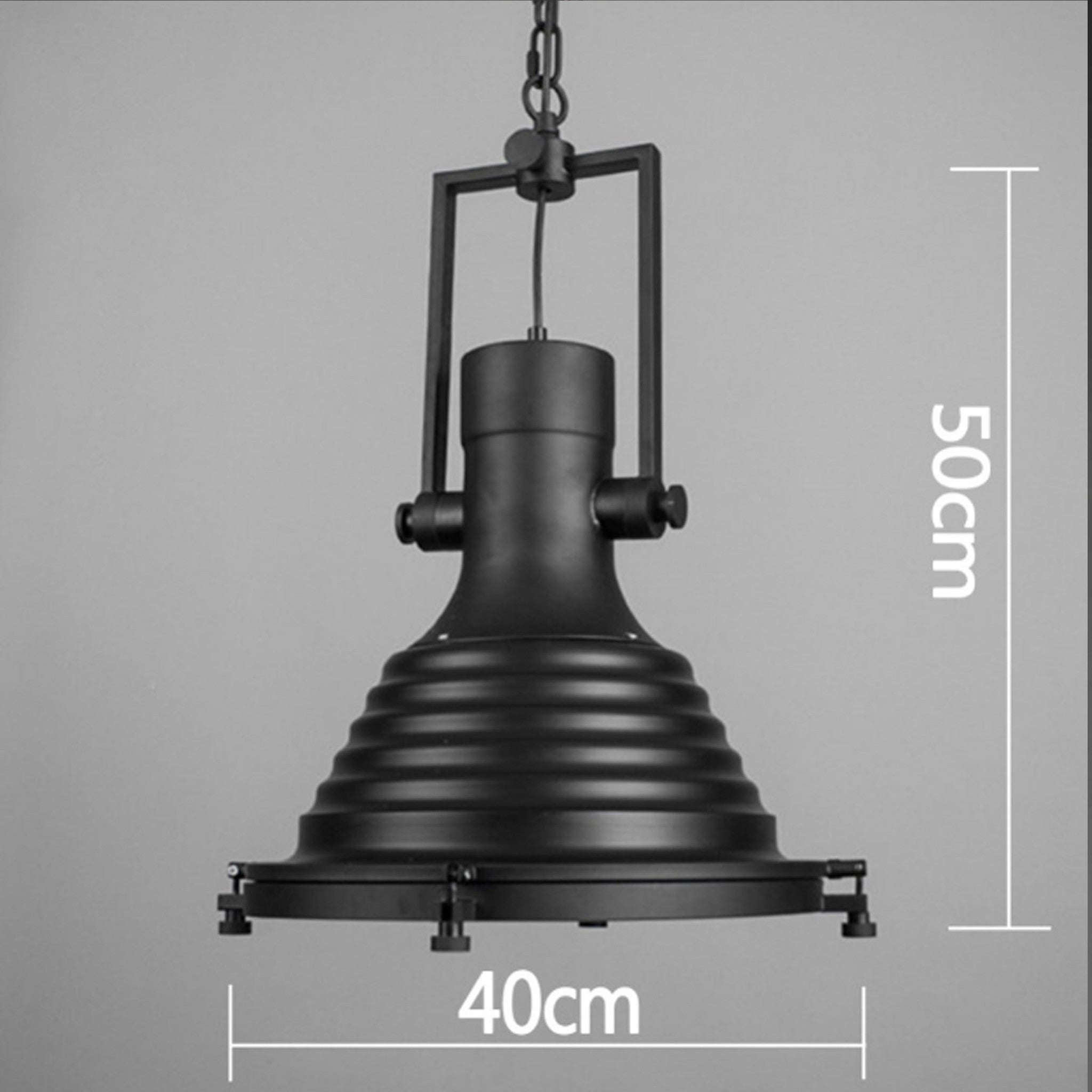 Vintage Brushed Steel Pendant Lamp Cy-Dd-090/ Bp0904-B