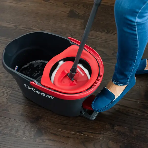 O-Cedar Easy Wring Spin Mop and Bucket