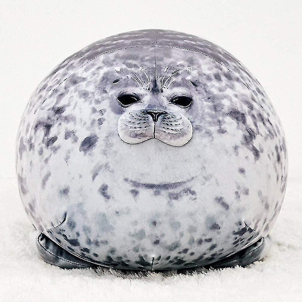 60cm Seal Animal Pillow， Chubby Blob Seal Pillow Cute Seal Stuffed