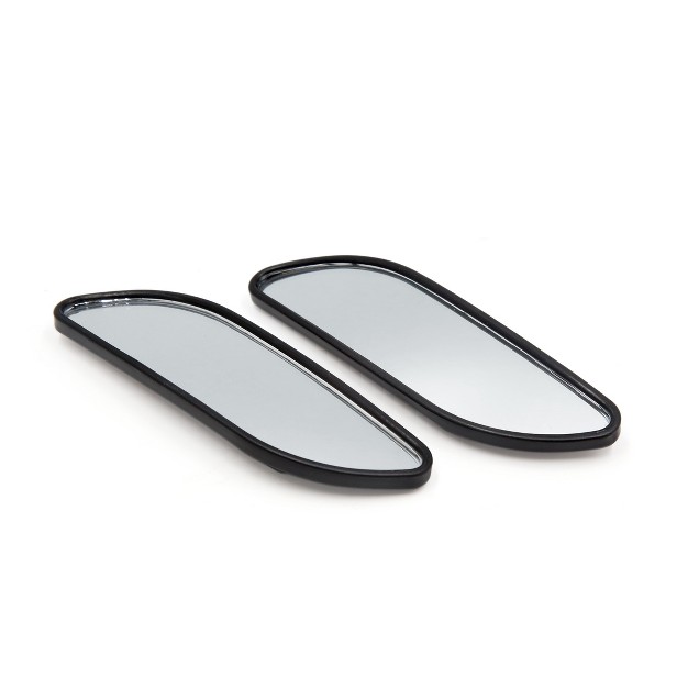 Unique Bargains Up Down Adjustable Car Convex Wide Angle Rear View Side Blind Spot Mirror 2 Pcs