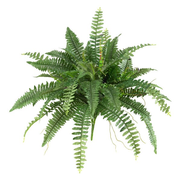 Nearly Natural Silk 40inch Boston Fern (Set of 2)