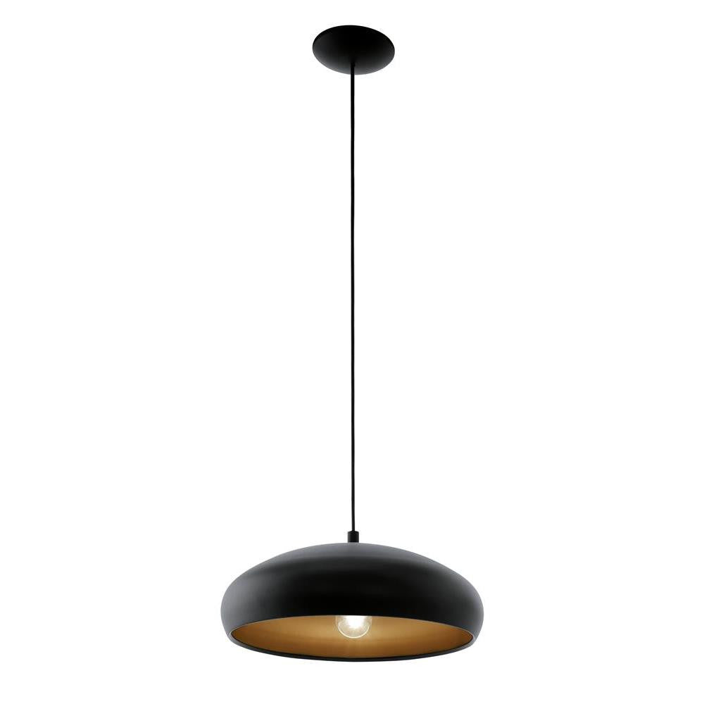 Eglo 94605 Mogano 1 Black & Copper 1 Lamp Pendant Light