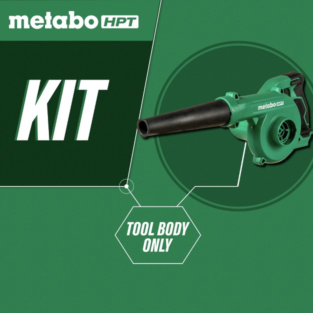 Metabo Hpt Rb18dcq4m Multivolt 18v Lithium ion Cordless Compact Blower tool Only