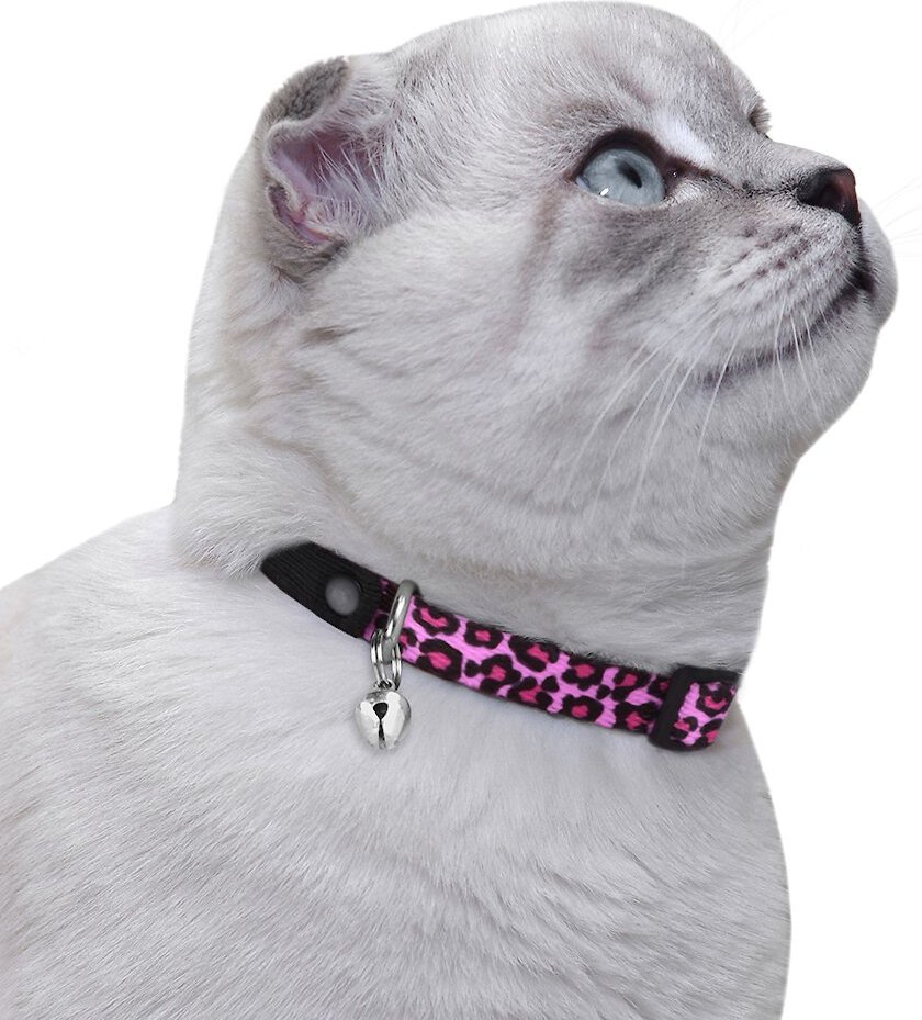 CollarDirect Leopard Breakaway Buckle Cat Collar