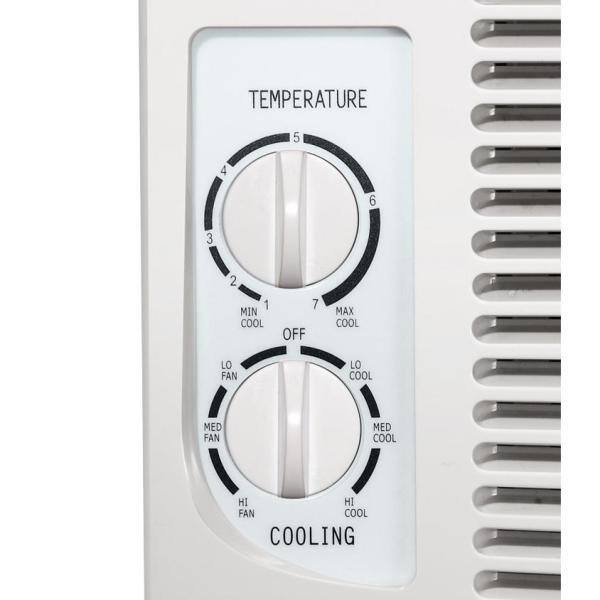 Impecca 5000 BTU 115-Volt Mechanical Controlled Mini Window Air Conditioner IWA05-KM15