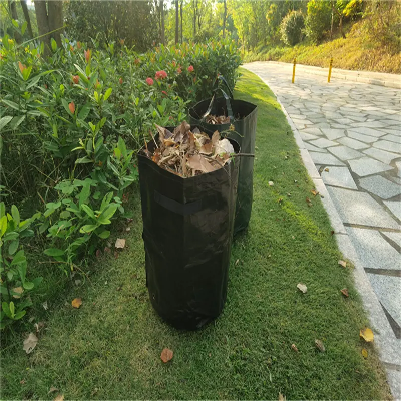 Outside Leaf Trash Bags  Reusable Collapsible Waterproof Recycle Garden Waste Leaf Bag