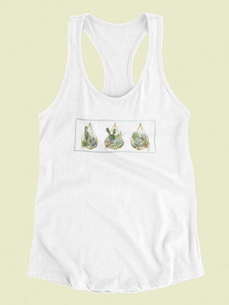 Wild Terrarium D. Racerback Tank Women -Grace Popp Designs， Female Small