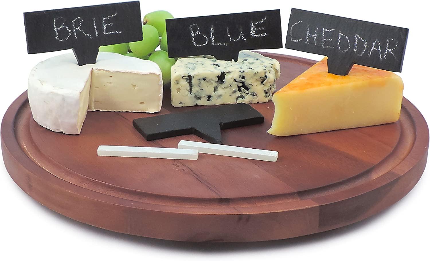 Swissmar Slate Cheese Markers with Chalk 6 Piece Set