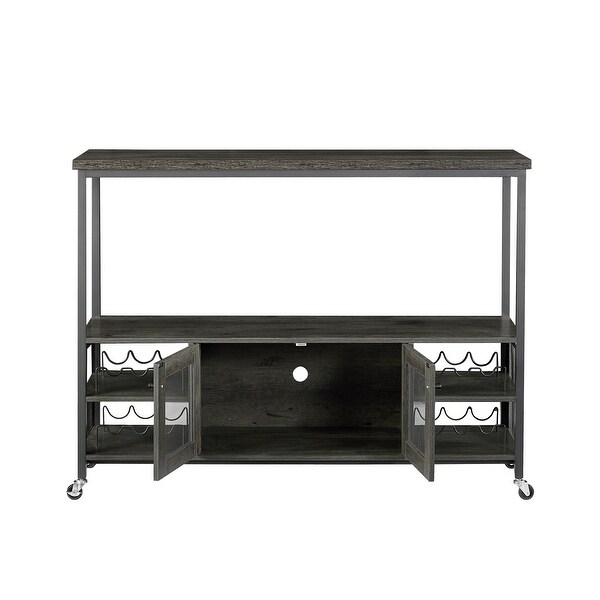 Modern wine bar cabinet， console table， TV cabinet， sideboard with storage compartment