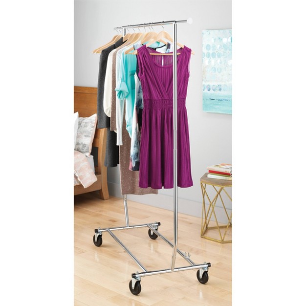 Whitmor Garment Rack Chrome