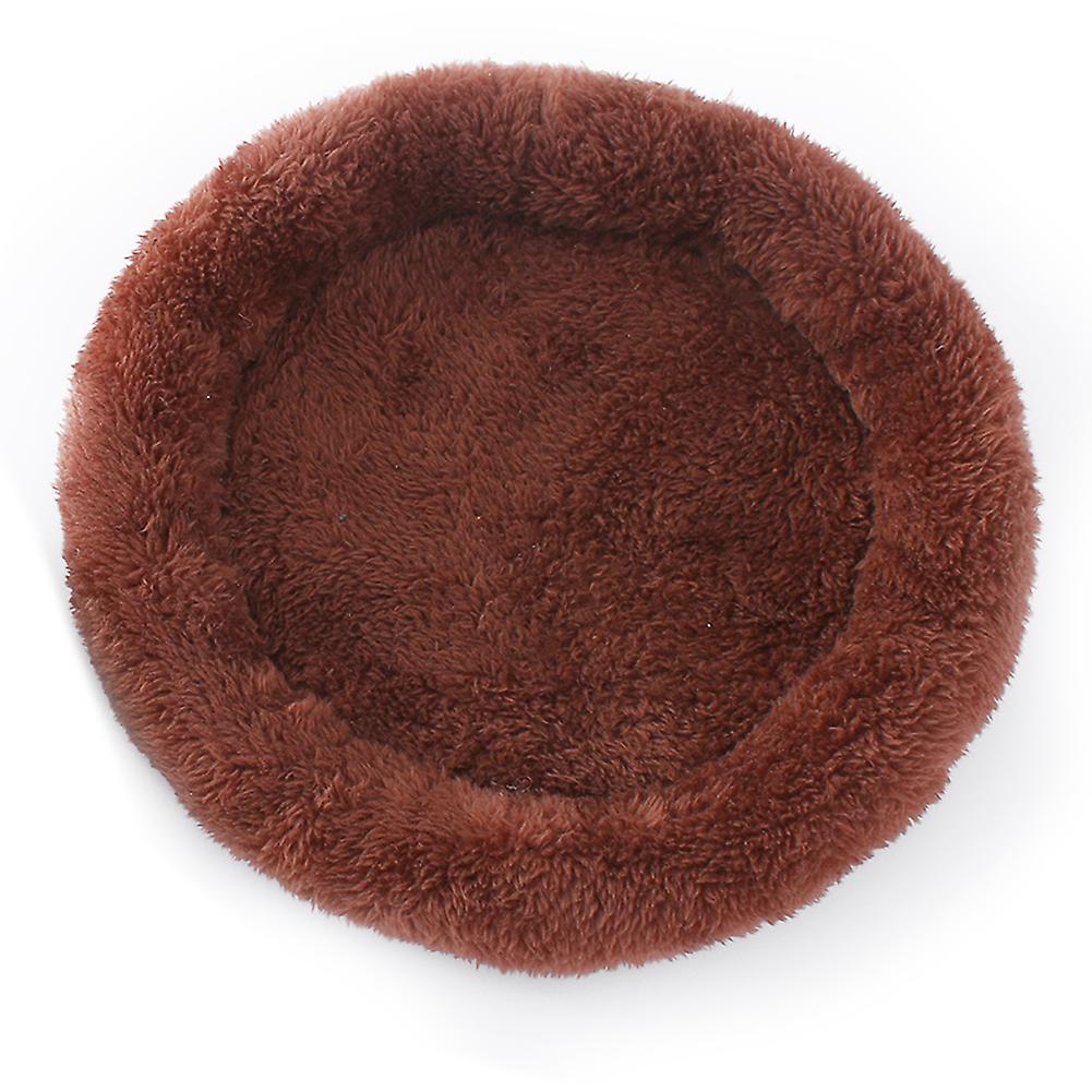Coffee L Hamster Nest Pad Pet Nest Furry Warm Hedgehog Chinchillas Rabbit Pet Bed