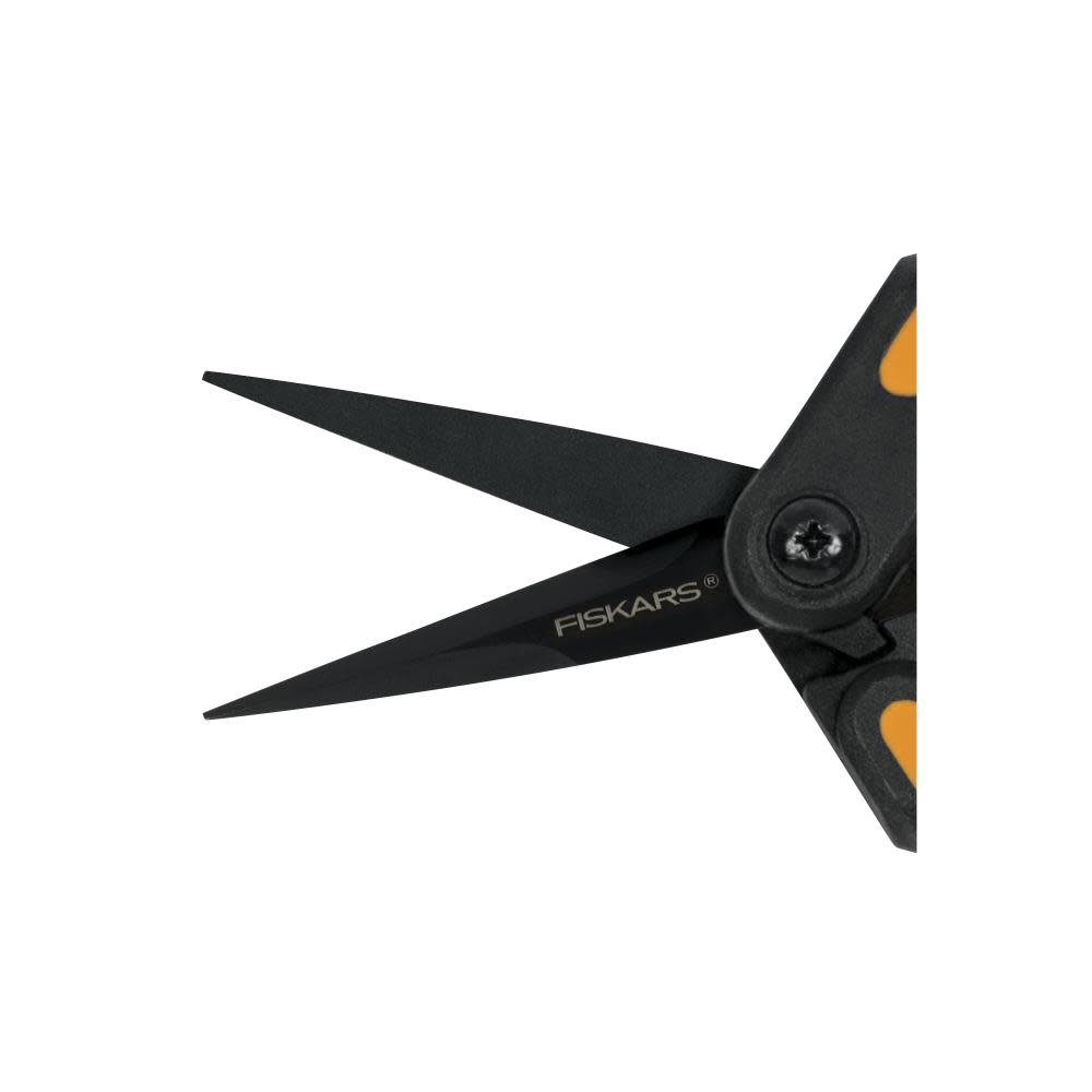 Fiskars Pruning Snips Micro Tip Precision Ground Coated Steel