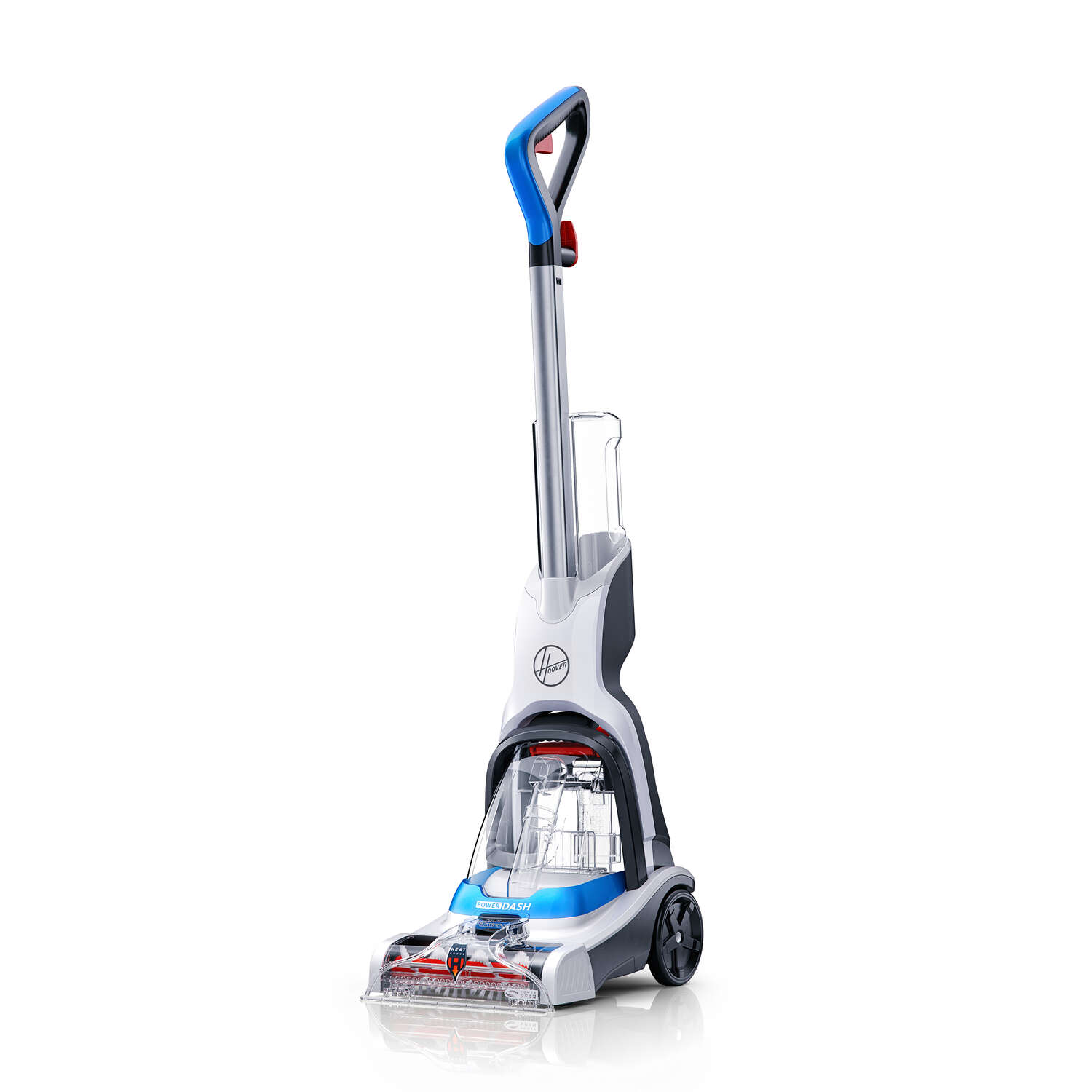 Hoover Power Dash Bagless Carpet Cleaner 7 amps Standard White