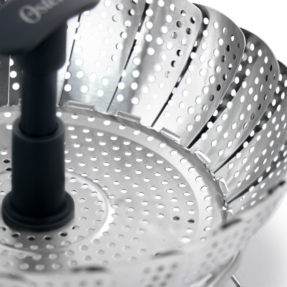 Oster Baldwyn 9 Inch Expandable Stainless Steel Steamer Basket