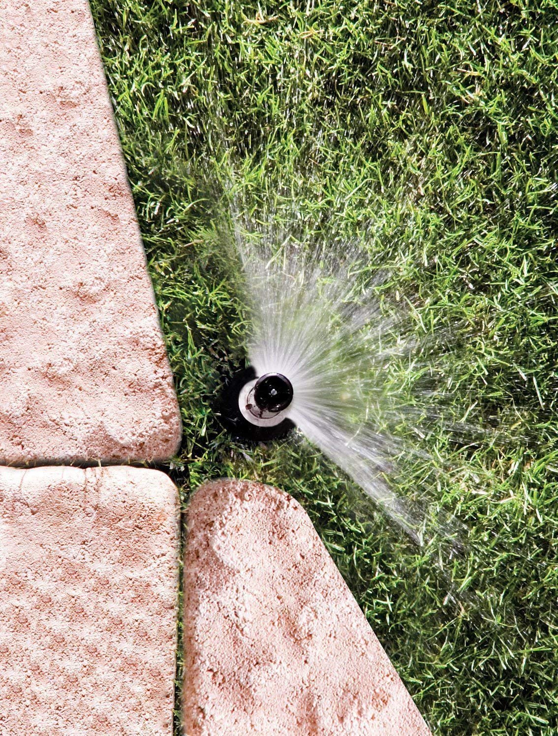 Rain Bird 1802VAN Professional Pop-Up Sprinkler， Adjustable 0 - 360 Pattern， 8' - 15' Spray Distance， 2