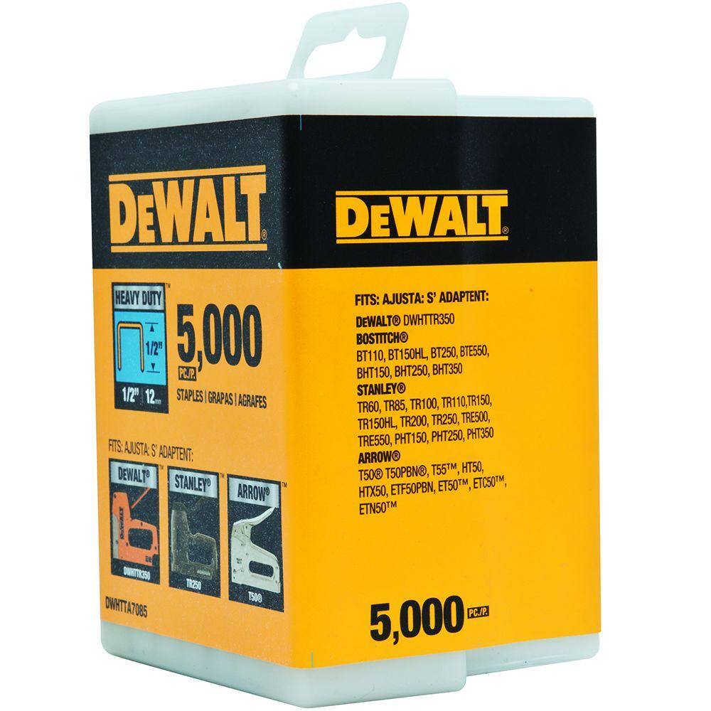 DW 38 in. Heavy Duty Staples (5000 per Box) DWHTTA7065