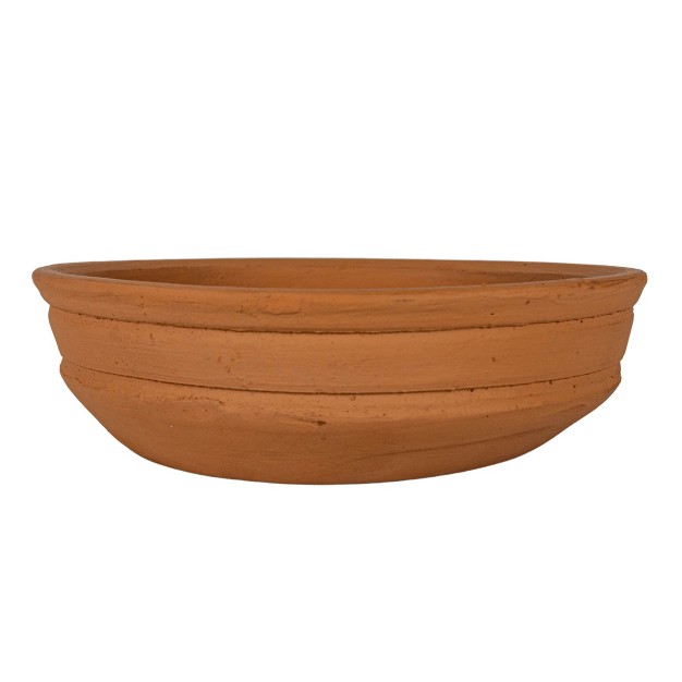 Contoured Terracotta Trinket Tray Foreside Home amp Garden