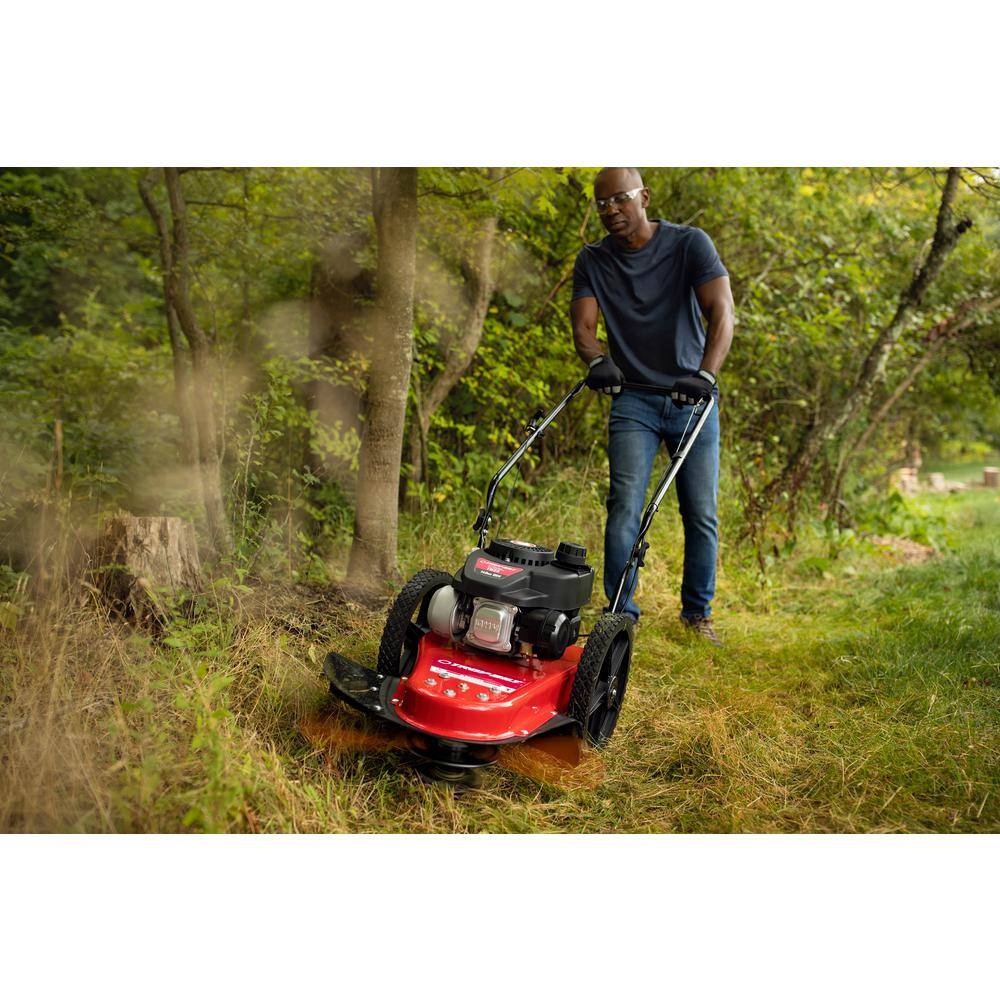 Troy-Bilt 22 in. 140 cc Gas Walk Behind String Trimmer Mower TB22TM