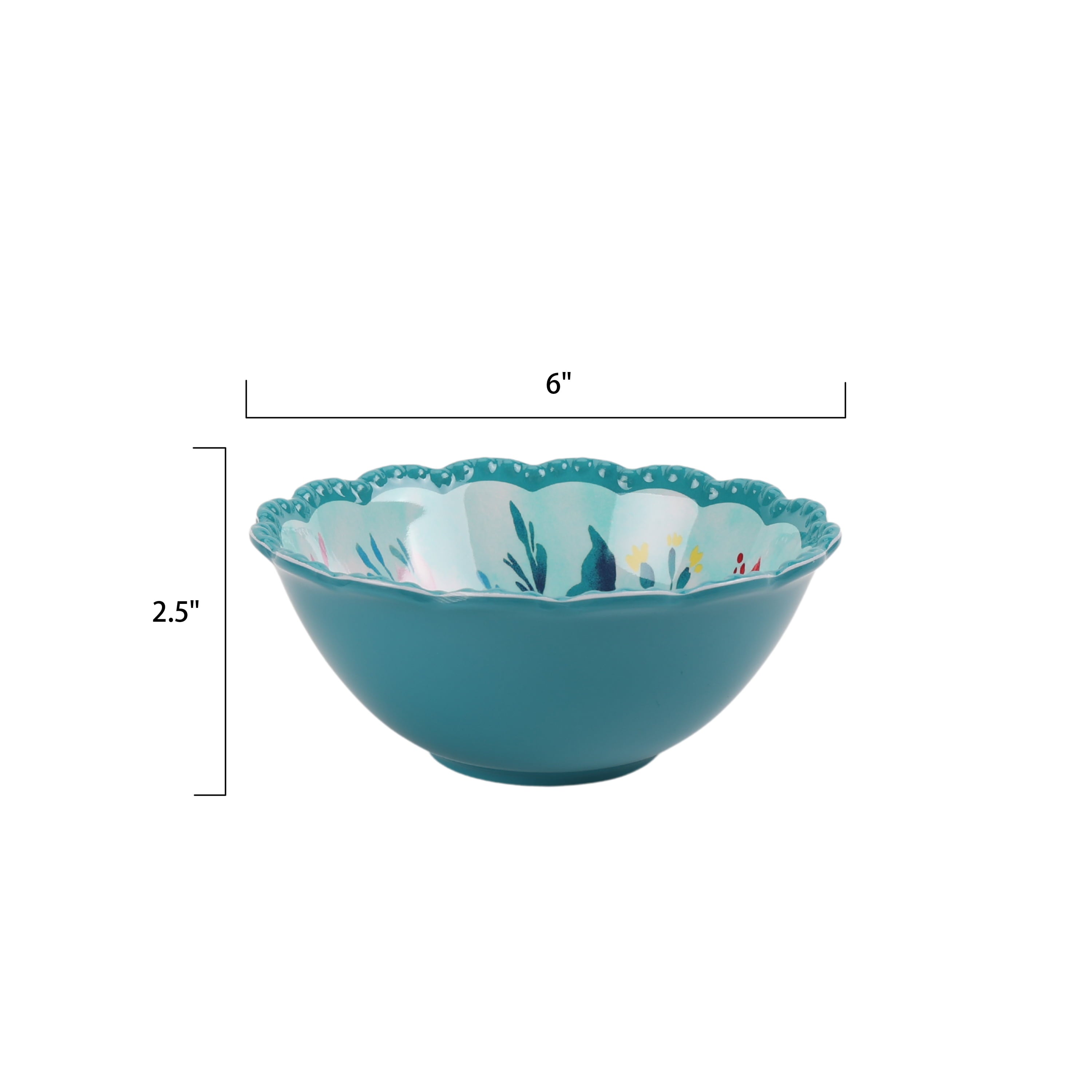 The Pioneer Woman Fresh Floral 7-Piece Serving Bowl Set