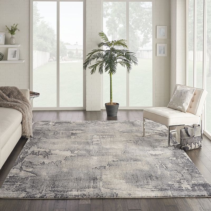 Kathy Ireland Home Moroccan Celebration Distressed Area Rug