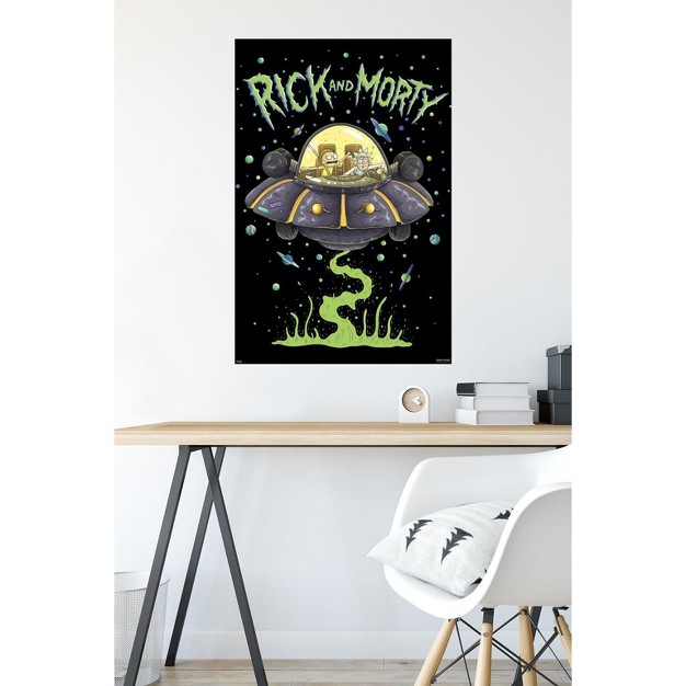 Trends International Rick And Morty Ship Unframed Wall Poster Prints