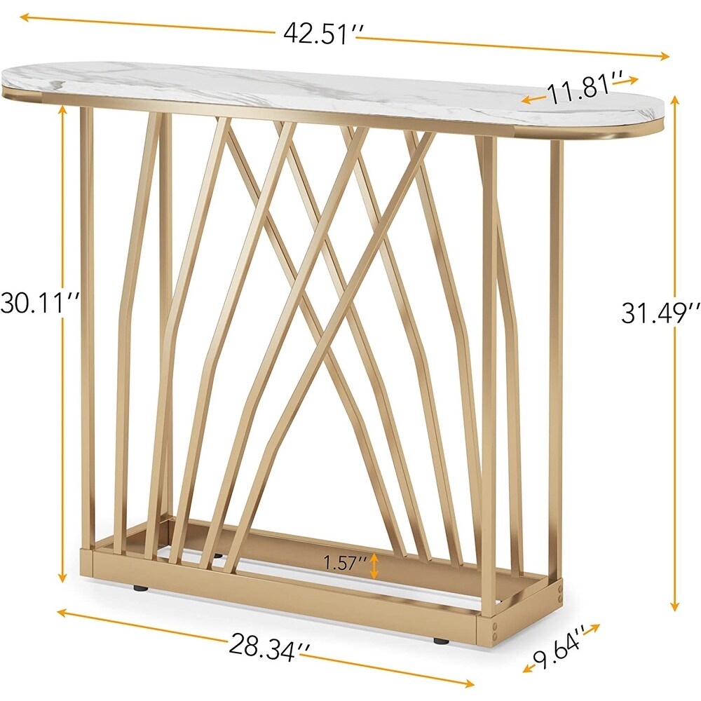 Gold Console Table  43\