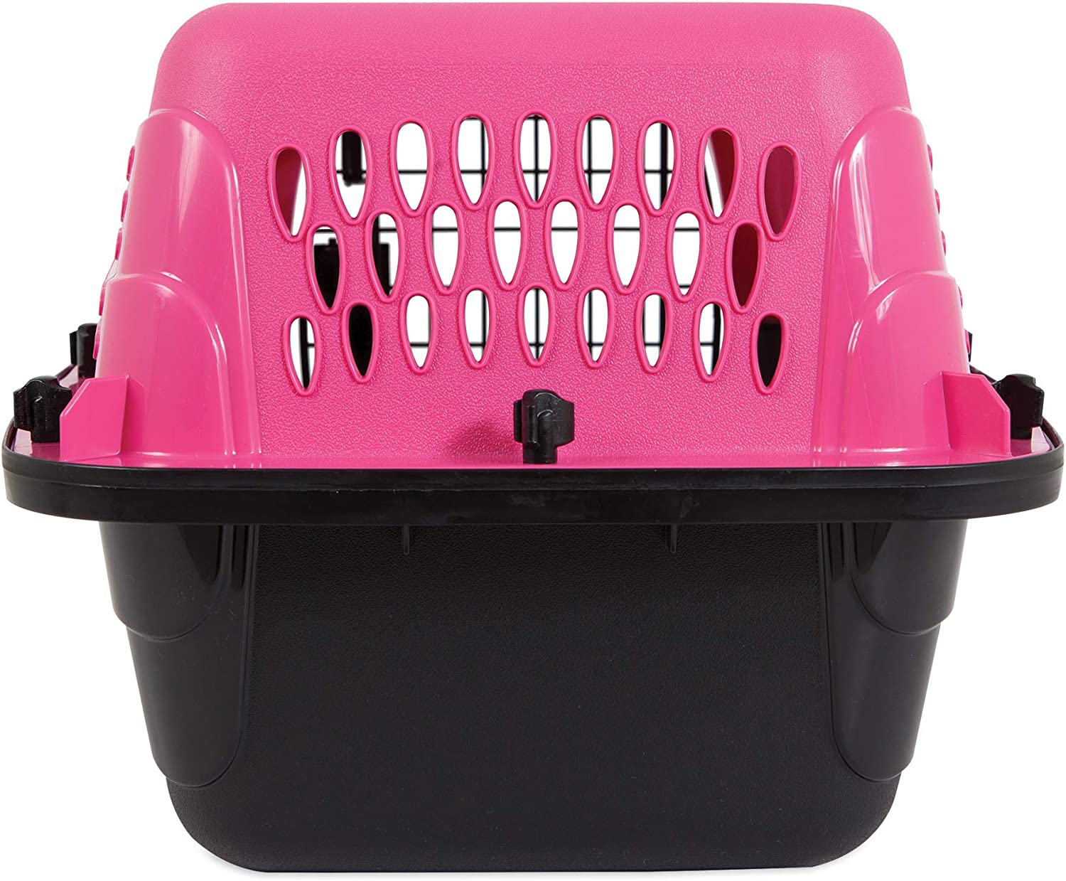 Petmate Two Door Pet Kennel for Pets up to 15 Pounds， Small Rose