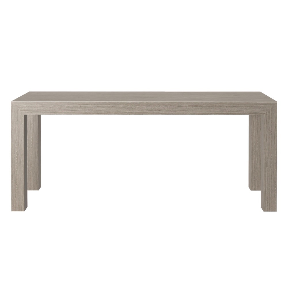 Plank and Beam Rectangular Modern Dining Table   72\