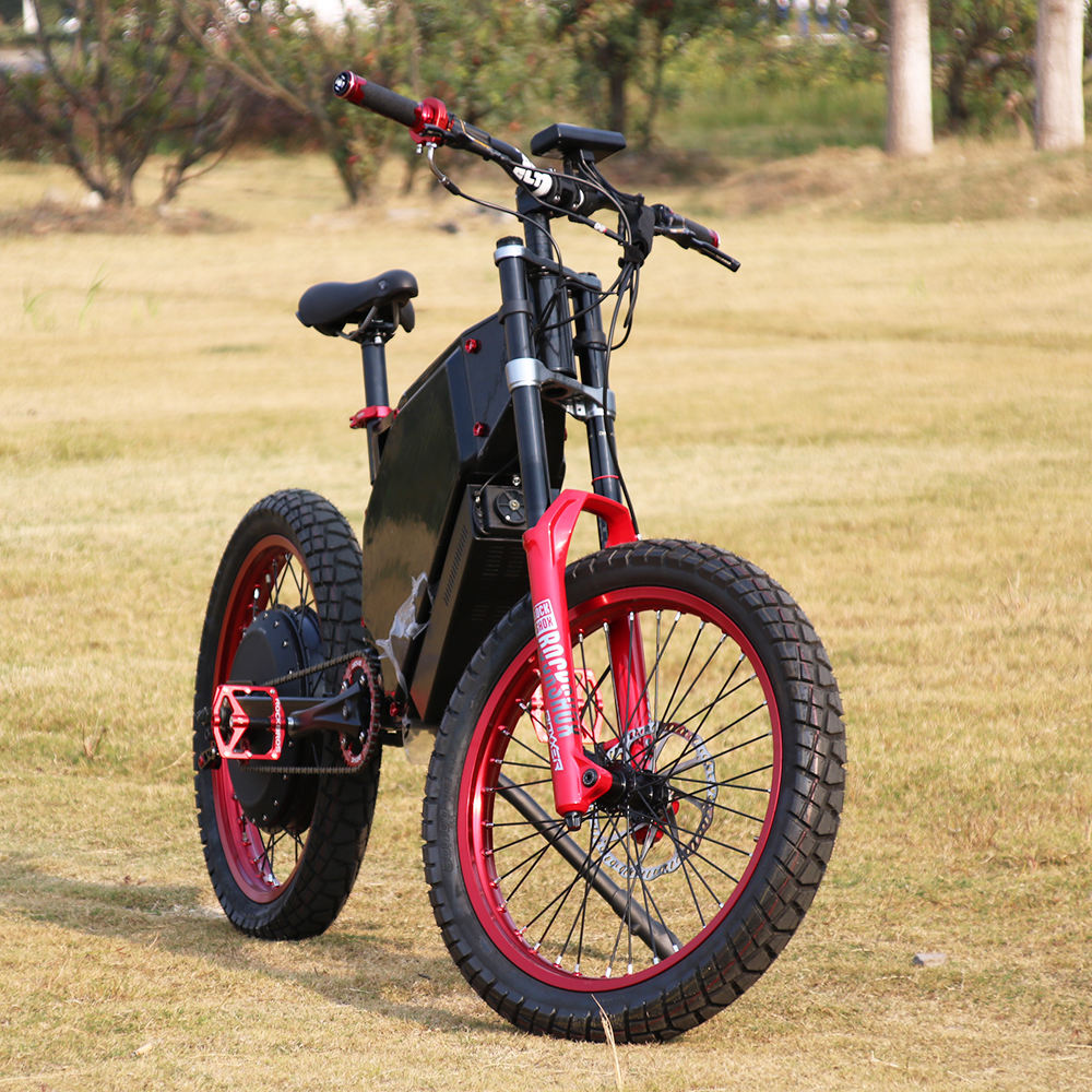 Program Super power electric bicycle 72v 12000w mountain electric bike