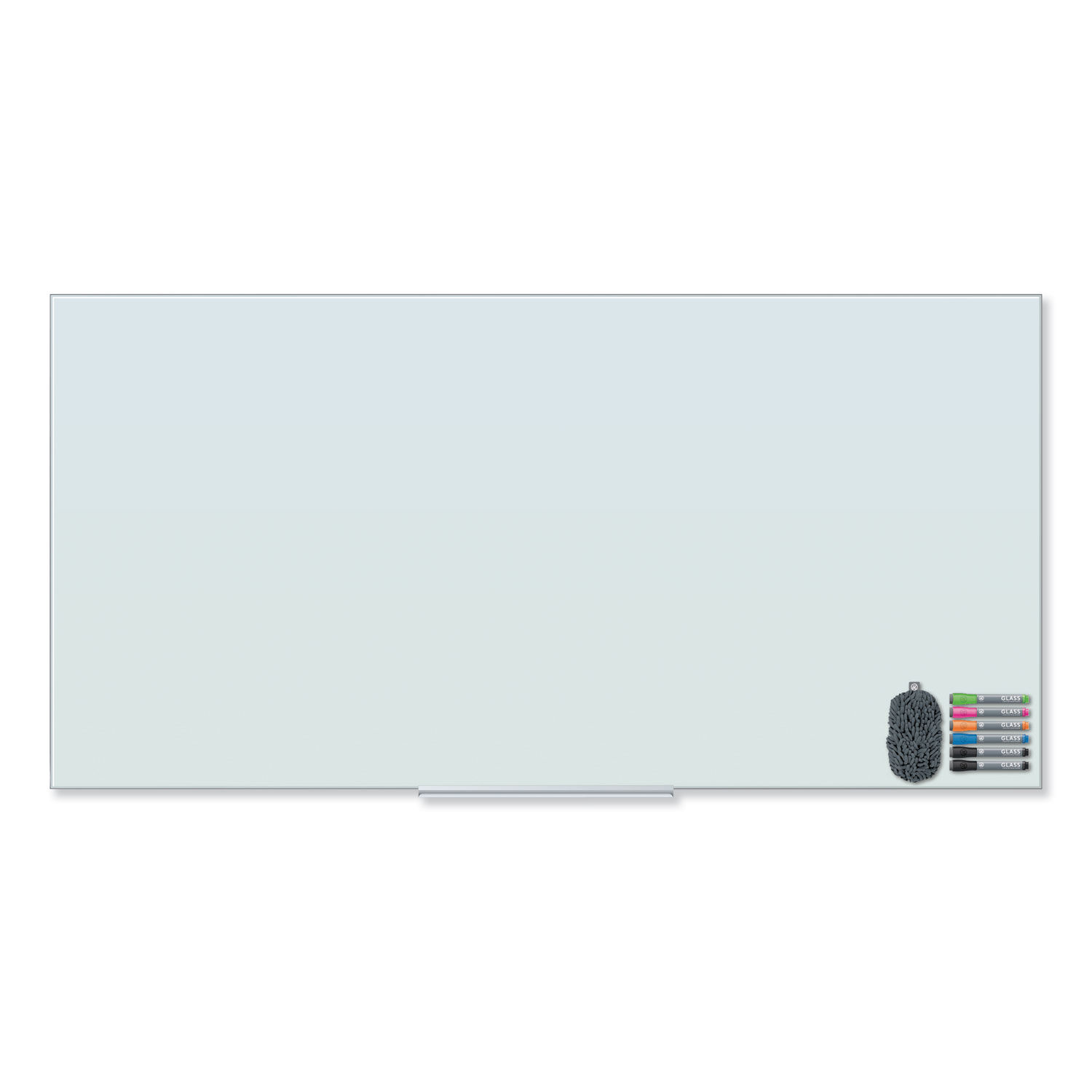 Floating Glass Dry Erase Board by U Brands UBR3978U0001