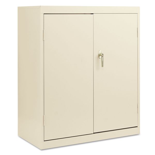 Alera Economy Assembled Storage Cabinet， 36w x 18d x 42h， Putty