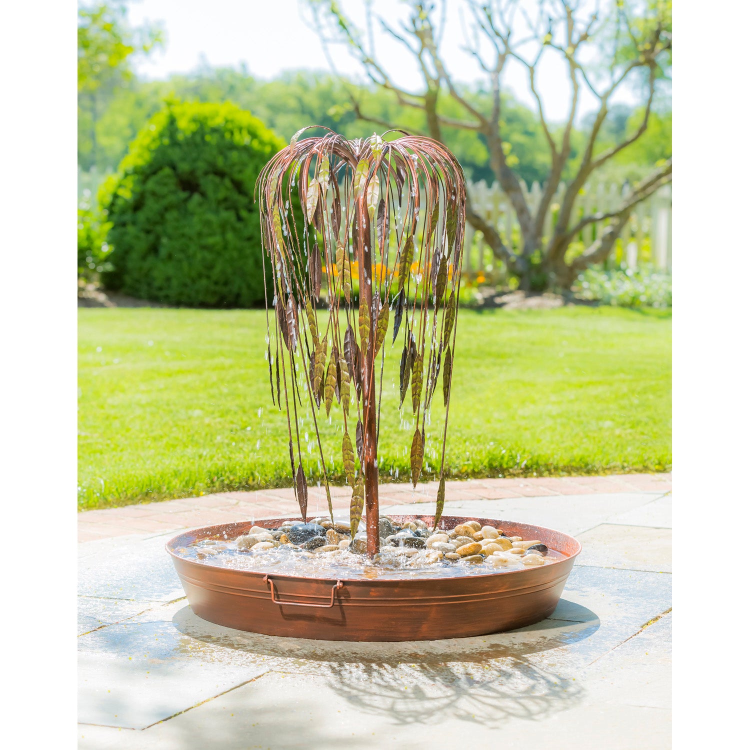 Weeping Willow Water Fall Fountain